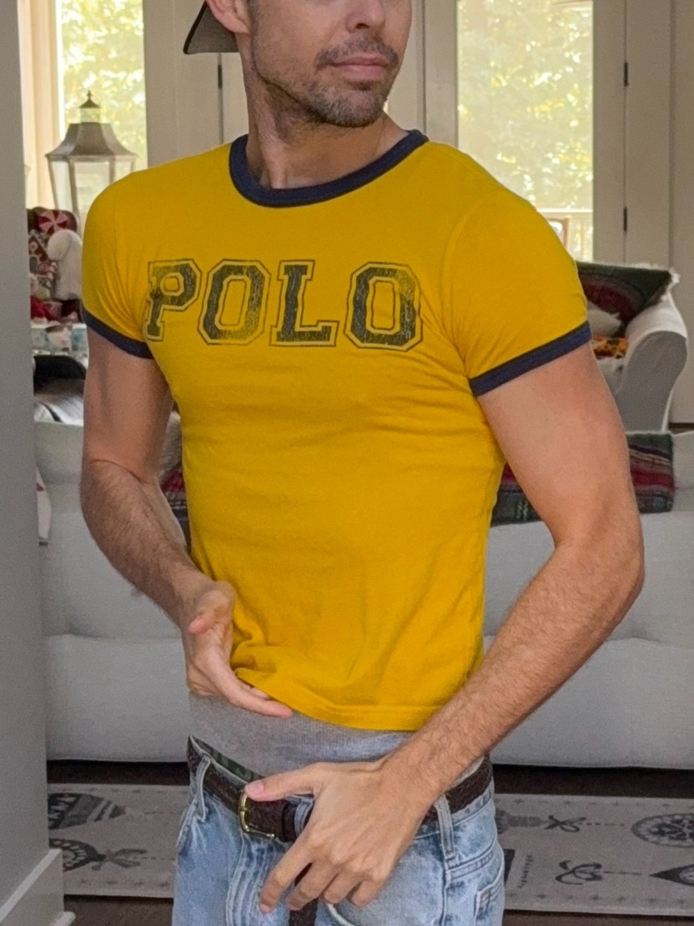 Polo Ralph Lauren 67 Ringer Baby Tee 💛